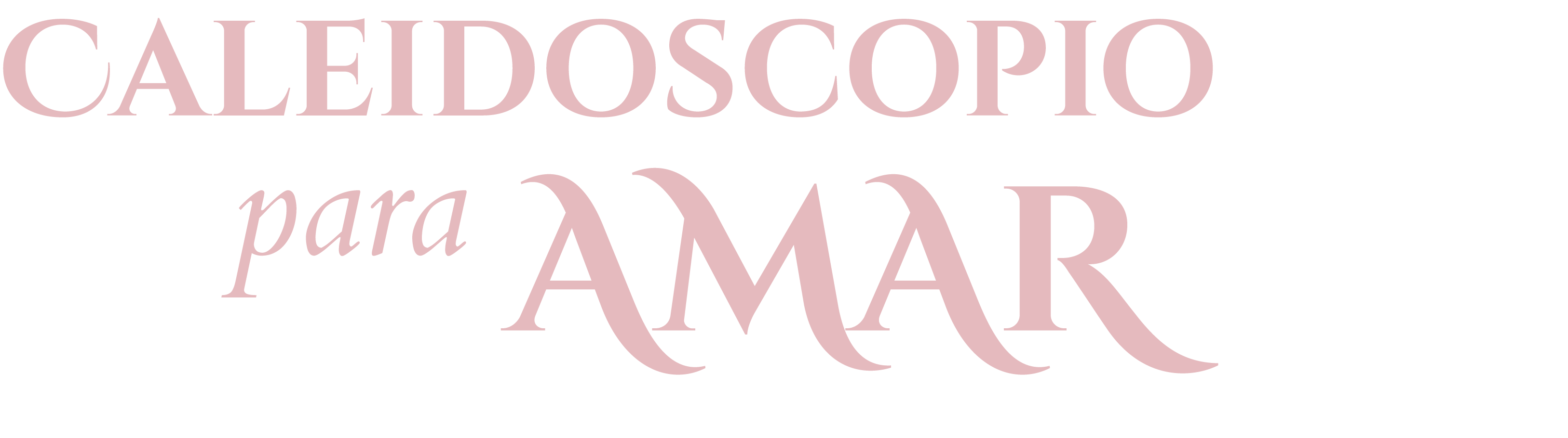 Caleidoscopio para amar logo